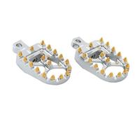 For Dyna Sportster Iron 883 Street Bob Foot Pegs Motorcycle Wide Fat Footpegs Rear Footrests(2)