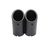 For E30 E36 E46 E90 E91 E92 E93 F30 320i 325i 328i M Power Car Exhaust Pipe Muffler Tip Turbo Sound Whistle Auto Car Styling(2pcs Matte Black)