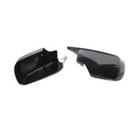 For E46 3 Series 316i 318i 318d 320d 320i 323i 325i 328i 1998-2005 Black Carbon Fiber Pattern Side Mirror Cover Replacement Rearview Mirror Caps(Carbon Fiber look)