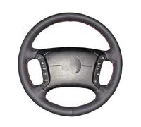 For E46 For 318i For 325i For E39 For E53 For X5 Anti-Slip Car Steering Wheel Cover Breathable Protector Cover Hand-stitched Steering Wheel Protector Shell