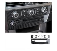 For E60 Accessories 2004-2010 Car Central Console Air Conditioning CD Panel Trim Cover Наклейка На Автомобиль Console Decoration(Color1)