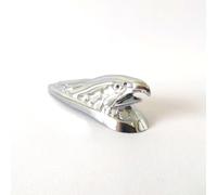 FOR EAGLE Head Motorcycle for Fender Front Mudguard Decoration, Chrome Plated Plastic, Retro Custom Fit, Compatible with Various Motorcycle and Electric for Bike Models