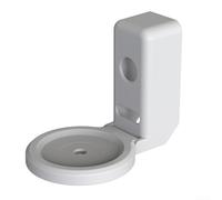 for echo Dot 5 Wall Mount Holder Secure Stand for 4th Generation Device with Cord Storage White(White)
