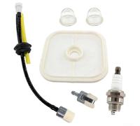 For Echo Trimmer Maintenance Kit for HCA-266 PAS-266-280, Air Filter Set with Line Filter and Spark Cap Connector, Replaces A226000350 A226000351
