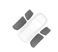 For EcoSport 2013-2023 Magnetic Car Sunshade Visor Front Windshield Frame Curtain Rear Side Window Sun Shade Shield Car Window Sun Shades(4 x Side Windows)