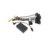 For Ecosport 2018 10.1INCH Car Radio Stereo Audio Screen Multimedia Video Player Cables Harness Frame stereo radio fascia frame(Cable Canbus)