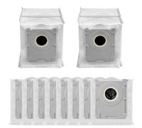 For ECOVACS For Deebot Mini Robot Vacuum Cleaner Replacement Dust Bags Featuring Non Woven Fabric and Ultra Fine Filter for Effective Dust Containment, 4/10 Pack (10 PACK)