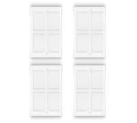 For ECOVACS for DEEBOT X8 T80 Sweeper Sewage Tank Filter, HEPA Dust Box Screen Replacement Parts, ABS Material Efficient Filtration Set of 4