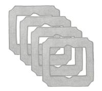 For ECOVACS For WINBOT MINI Compatible Replacement Mop Cloths, Absorbent Mopping Pads Designed for Efficient Window, Frame, and Corner Cleaning, Available in 4 or 10 Packs (4 PACK)