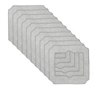 For ECOVACS WINBOT MINI Mopping Pad - Ultra-Absorbent Fibers, Deep Cleaning, Machine Washable At 40°C, Fits For ECOVACS WINBOT MINI, Flexible Design For All-Around Cleaning, 4/10-Pack(10 PACK)