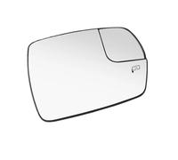 For Edge 2015 2016 2017 2018 Left or Right Door Wing Heated Rearview Mirror Glass Side Mirror White Lens Car Rearview Side Mirror Glass Replacement