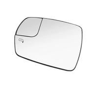 For Edge 2015 2016 2017 2018 Left or Right Door Wing Heated Rearview Mirror Glass Side Mirror White Lens Car Rearview Side Mirror Glass Replacement