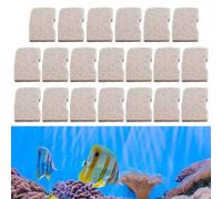 for Effective Ammonia Control Compatible Having Fluval 306 or 307 or 406 or 407 Canister Aquarium Ammonia Removal Filter Pads 20 Pack 12 X 73 Cm Fiber Cotton for Media