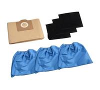 For Einhell TC-VC 1800 Replacement Set with 5 Dust Bags and 3 Foam for TC-VC 1820 TC-VC 1820 SA TC-VC 1815 Wet Dry Vacuum Cleaners