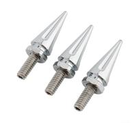 For Electra For Glide and For Street Models Windshield Trim Screws 3 Piece Set, Compatible for Years 1996 to 2013, Aluminum Alloy and Stainless Steel Bolts (Electroplating)