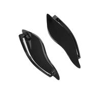 For Electra Glide Tri Glide Street Glide 2014-up Motorcycle Adjustable Windshield Side Wing Deflector Black