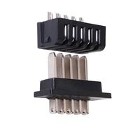 For Electric Bike Battery - Reliable Power Connector for Heavy Duty Electric Bike Battery | 2 x 5 Pin Male and Female Safe Electrical Connectors, SOS