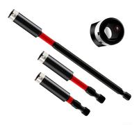 For Electric Drill Hex Shank Quick Change Adapter with 60mm 75mm 150mm Extension Options and SUP11 Material for Heavy-Duty Use (75mm)