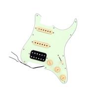 For Electric Guitar Mint Green Single Coil SSH Guitar Pickguard Humbuck Pre-wired Pickup Set Electric Guitar Loaded Pickguard