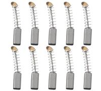 For Electric Motor Carbon Brushes 10pcs Replacement Set 10x5x5mm Motor Brush Set for Power Tools Maintenance and Repair