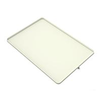 For electric stove covers crafted from food safe silicone to shield the cooking from scratches and heat, with easy cleaning features (Rice white)