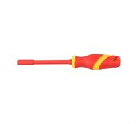 For Electricians' Insulated Socket Wrench, 1000V Safety Tool, Integrated TPE Insulation, Design for High Voltage Work, Sizes from 4mm to 14mm (4mm)
