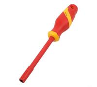 For Electricians' Insulated Socket Wrench, 1000V Safety Tool, Integrated TPE Insulation, Design for High Voltage Work, Sizes from 4mm to 14mm (5.5mm)