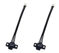 For ELEGOO Centauri Carbon 2 Knife Filament Detection Sensor Cable EF-S1-V1.0.069 for CC2 3D Printer Parts 2pcs Black 2 Pieces