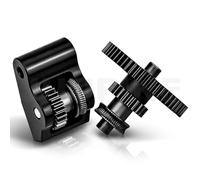 for Elegoo Centauri Carbon High Quality Extruder Gear Kit, Metal Hardened Steel Gear, wear-Resistant Bearings, Smooth Extrusion SKD11 Material Gear Fit 3D Printer Accessories