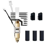 for Elegoo Centauri Carbon Hotend Kit, pre-Installed 0.8mm Hardened Steel Brass Nozzle, Extruder hotend kit Heat Sink Installed, with 2 PC Silicone Sock and 2 PC Nozzle Wipe
