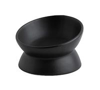For Elevated Bowls 15° Tilted Raised Dish Pet Feeding Bowl With Stand For Cats And Puppy Safe Ceramics Easy To Clean