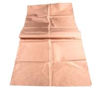 For EMF Copper Shielding Fabric 1m Conductive Cloth for RF for RFID for EMI for EMP Blocking and Anti-Static Applications, High Shielding Material for Curtains Wallets Bags E-Textiles