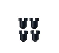 For End 3 V3 Ke Hot Upgrade Ceramic Nozzle Ender-3 KE Accessories Silicone Sock 3D Printer Heating Block Kit(4pcs cover Black)