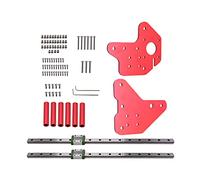 for Ender-3/3Pro/Ende-3 V2 CR10 Z-axis Linear Guide Upgraded Kit with Fixing Plate Bracket MGN12C Rails Guide Kit