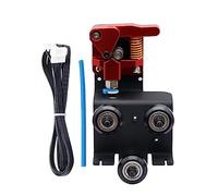 for Ender3 Dual Gear Extruder Direct Drive Upgrade ShortRange DoubleGear Extrusion Kit with Pulley Motor Cable High Quality Aluminum Plate