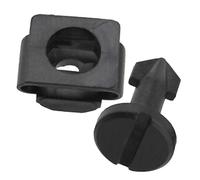 For Engine Cover Undertray Wheel Arch Screw Plastic For Honda 91501ss8a01 91601ss8a01 Black