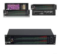 for EQ-323 Dual 31-Band Graphic Equalizer, Digital Audio Spectrum Analyzer for Stage Performance and Home Theater