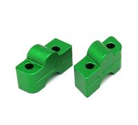 For ER-6N For ER-6F 2012 2013 2014 2015 2016 For Ninja650 For Z650 2017 Motorcycle Handlebar Risers Heighten 30mm Handle Bar Accessories motorbike handlebar riser(Green)