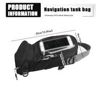 For ER5 ER 5 ER-5 2014 2015 2016 2017 2018 2019 2020 2021 2022 2023 Motorcycle Fuel Tank Navigation Pack Is Waterproof