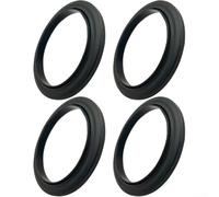 For ES601 Espresso Machine Silicone Seal Gasket for Brewing Head Designed to Maintain Pressure and Prevent Leakage for Enhanced Brewing Efficiency (4pcs)