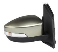 For Escape 2013-2019 Electric Heated Turn Signals Side View Automotive Exterior Mirrors Exterior Mirror Complete(Gold-Right(Driver Side),10Wires)