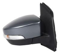 For Escape 2013-2019 Electric Heated Turn Signals Side View Automotive Exterior Mirrors Exterior Mirror Complete(Gray-Right(Driver Side),6Wires)