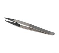 for ESD Anti-Static Tweezers Featuring Swap-Out Carbon Fiber Heads for Precision Electronics Assembly Clean Room 116mm(ESD-00)