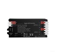 for ESP32 For RGB LED Strip Module 5-24V with App Control Support for WS2812B SK6812 WebUI Remote and Segment Color Adjustment (Black)