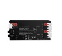 for ESP32 LED Strip Controller with Mic, WiFi-Enabled Dynamic RGB for Sound-Reactive DIY Projects, 5-24V DC, IP20 Rated, Up to 15A(Black)