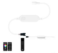 For ESP32 RGB LED Strip Controller DC12-24V Digital Addressable Light Control Module with Built-in Microphone for Audio Reactive Light Patterns (C)