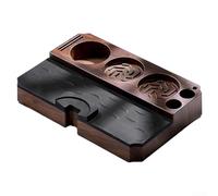 for Espresso Tamper Station 58mm Walnut Finish Non-Slip for
