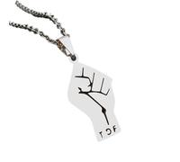 For Ethiopia Stainless Steel Map Pendant Necklace Earrings Ring Set Fashionable Versatile Suitable For Men Women Brides Grooms Suitable For Wedding Parties Various Festivals (model6-silver)