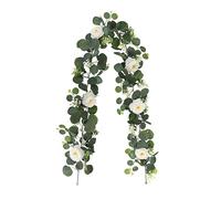 For Eucalyptus Garland And Flower Hanging Artificial Eucalyptus Leaf Greenery For Wedding Backdrop