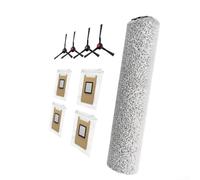 for eufy for omni E35 Accessories Set - Main Roller Brush Mop Pads Side Brushes Filters Dust Bags Replacement